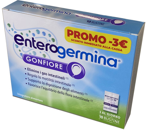 Enterogermina Gonfiore Addominale 10 Bustine